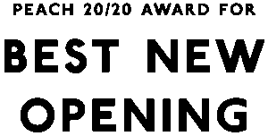 peach 20/20 award for best new opening